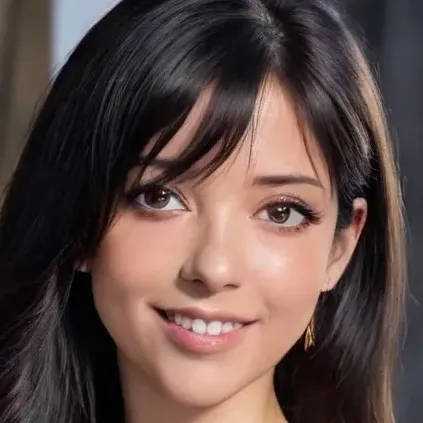 Gabrielle-Lost anniversary: Multilingual AI conversation partner icon for global chat online services