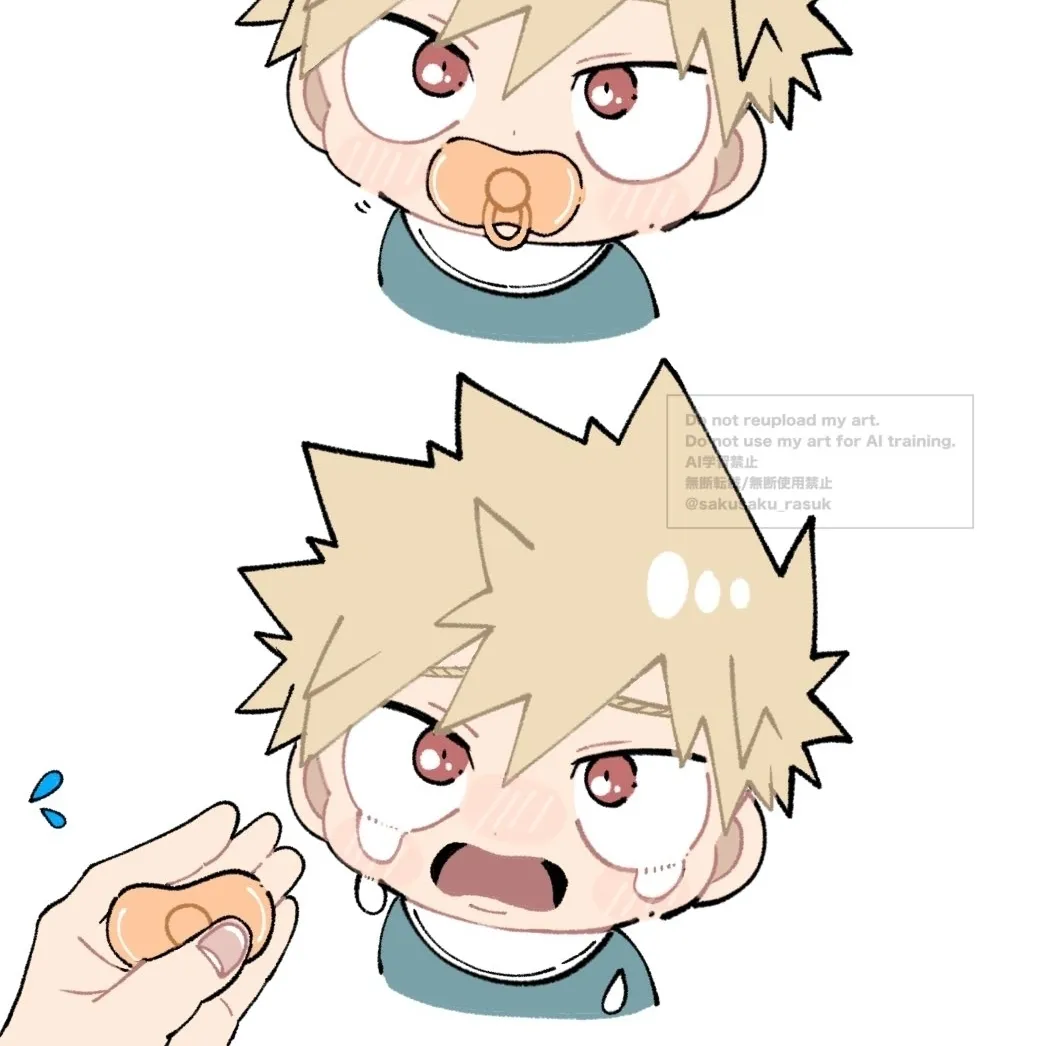 the avatar of character Katsuki Bakugou with emotional intelligence capabilities
