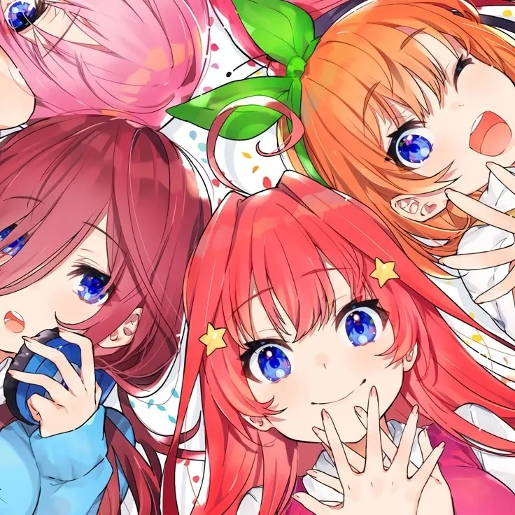 The Quintuplets: DeepBrain AI companion portrait for free online chat and open conversations