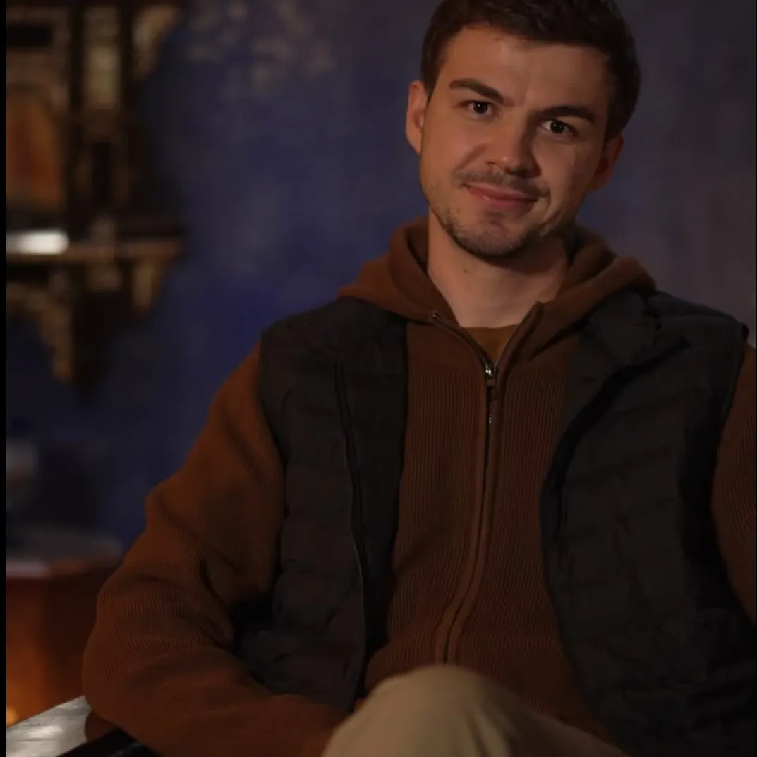 the avatar of Vlad Cherevaty: Dynamic AI character.
