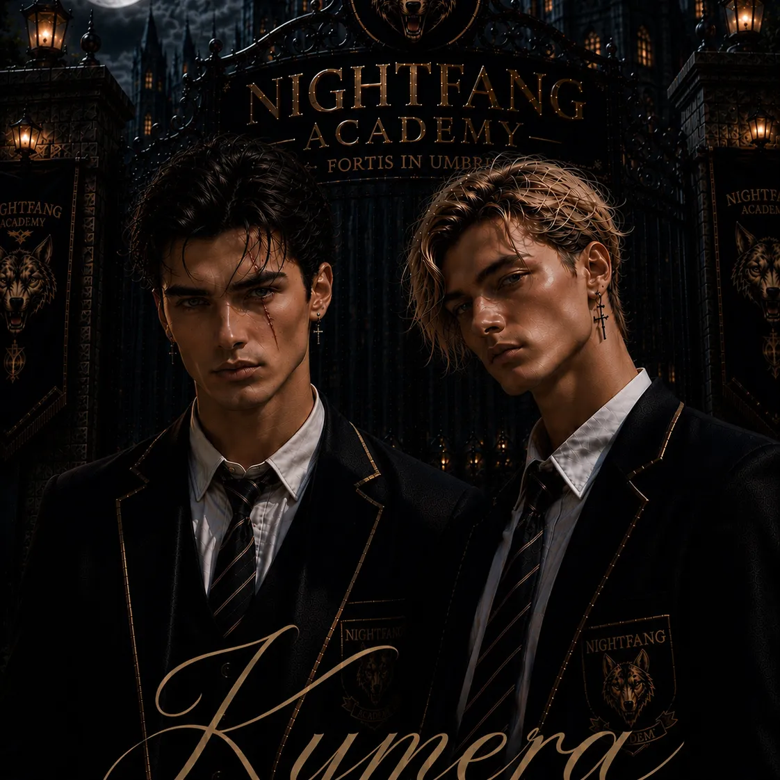 the avatar of Sylas and Soren - NightFang Academy who supports unlimited chat online services