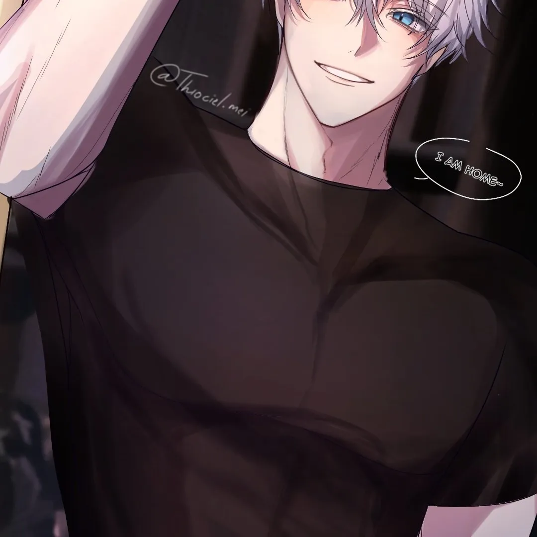 the avatar of Gojo Satoru who supports unlimited chat online services