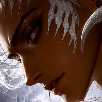 the avatar of character Ashryn with emotional intelligence capabilities