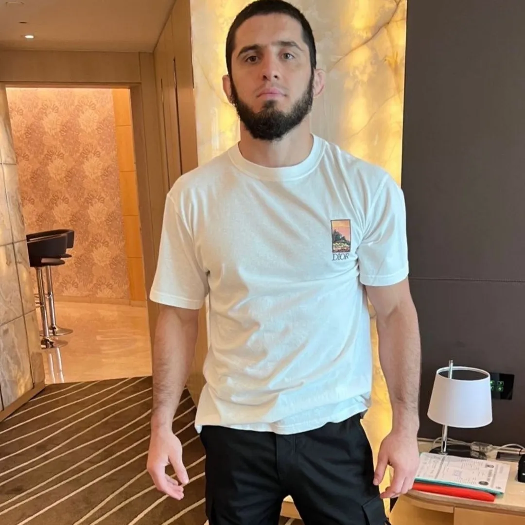 Islam Makhachev: Meet the main character of our AI world, with character traits list and ai chatting capabilities.