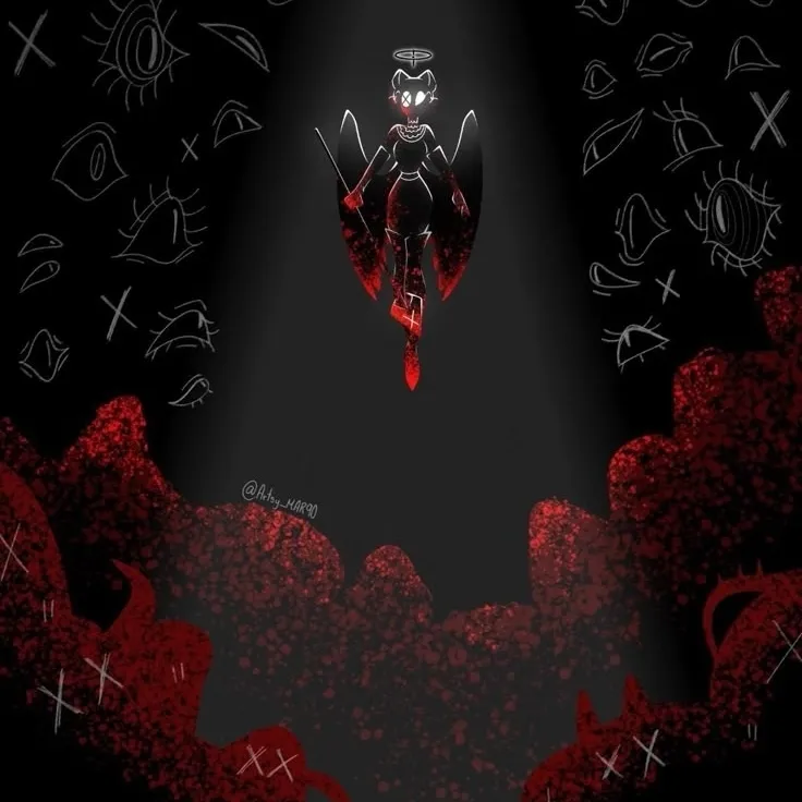 Hazbin Hotel, o Anjo Carrasco: Explore o mundo da IA com nossa IA irrestrita e bate-papo online gratuito e ilimitado, com tecnologia de RPG de fantasia do Warhammer.