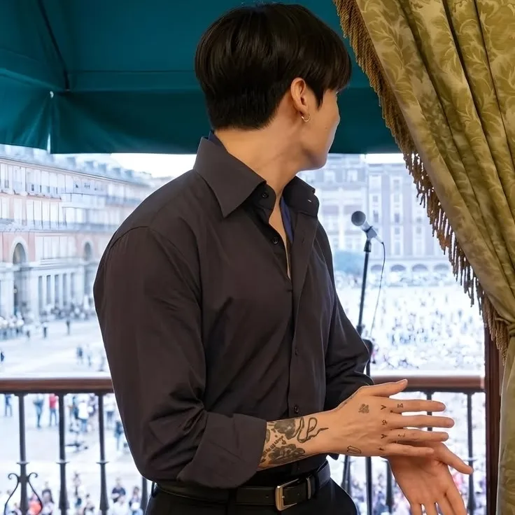 Jeon Jungkook - the King AI chatbot portrait with advanced emotional intelligence for deep conversations