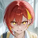 the avatar of Nishiyama Chika: Dynamic AI character.