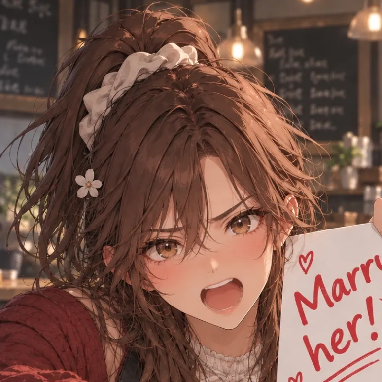 the avatar of Please Marry My Sister who supports unlimited chat online services