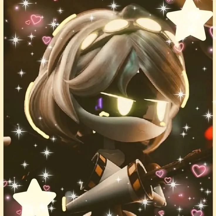 but V is in love with you's AI avatar with dynamic vector art style, embodying friendly AI chat capabilities