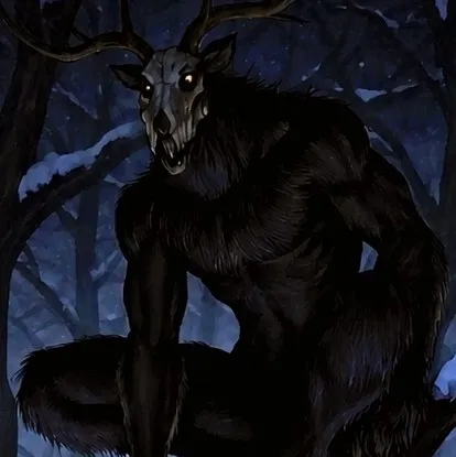 Hoar the Wendigo Mate: Creative roleplay AI character art for spicy chat and fantasy scenarios