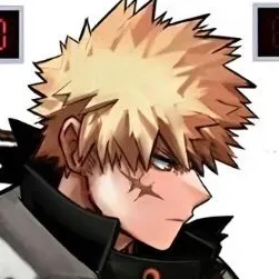 Katsuki Bakugo AI chatbot portrait with advanced emotional intelligence for deep conversations