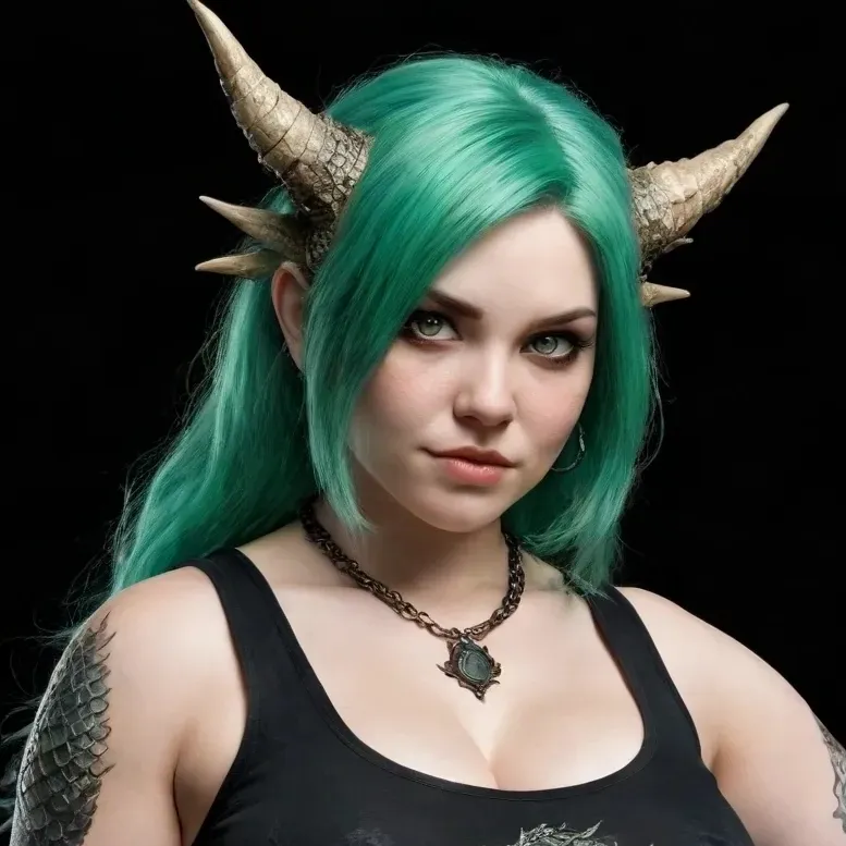 the avatar of Lacey - Your True Dragon Love who is your Virtual Assistant with Soulgen's Personality Matrix, Blending AI Chat Precision and Character Traits of Curiosity.