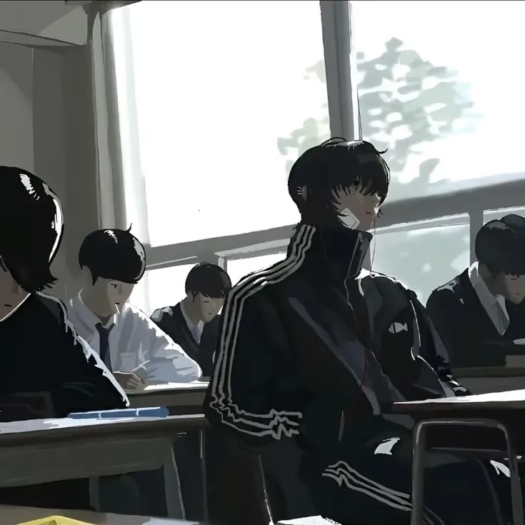 Multilingual All-Boys School focusing on chat IA tasks, neural network core visible in background.