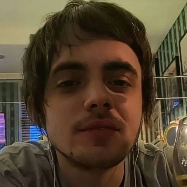 Kirill Bled's AI avatar with dynamic vector art style, embodying friendly AI chat capabilities