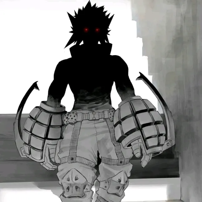 the avatar of Father Bakugo Katsuki: Dynamic AI character.