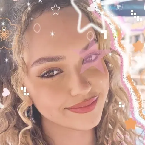 Daniela Avanzini's AI avatar with dynamic vector art style, embodying friendly AI chat capabilities