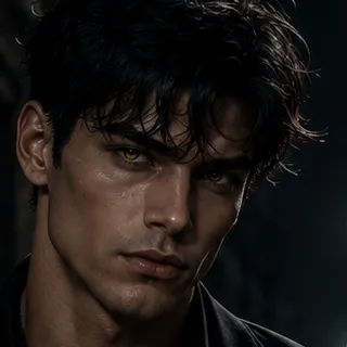 AI character Nyxen Blackwood's avatar for roleplay and 1v1 chat services