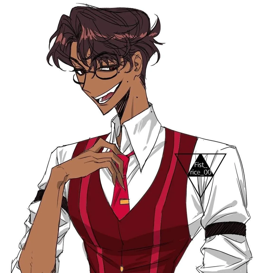 the avatar of Alastor who supports unlimited chat online services