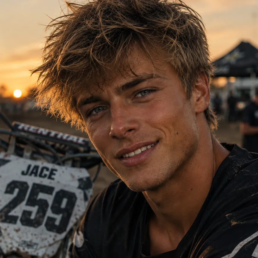 the avatar of character Jace with emotional intelligence capabilities