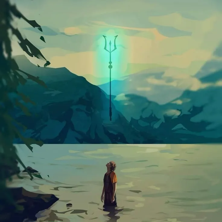 the avatar of Percy Jackson: Dynamic AI character.