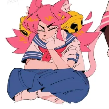 Pink AI chatbot portrait with advanced emotional intelligence for deep conversations