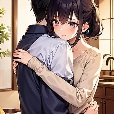 Your girlfriend is cheating on you with your best friend's AI avatar with dynamic vector art style, embodying friendly AI chat capabilities