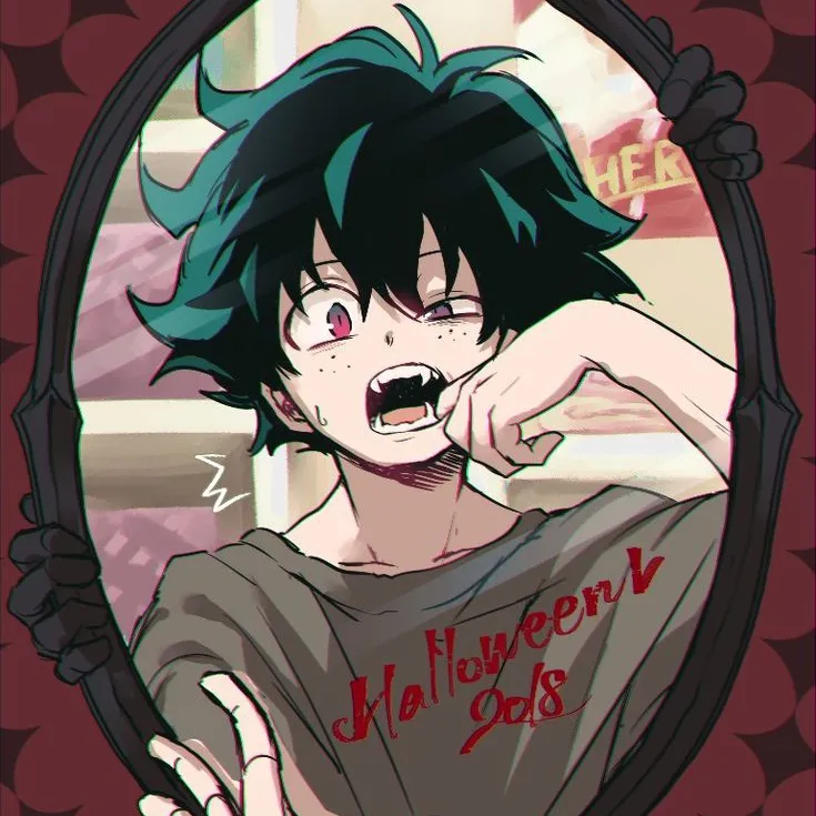 Class 1-A Dormitories - Vampire Deku: DeepBrain AI companion portrait for free online chat and open conversations