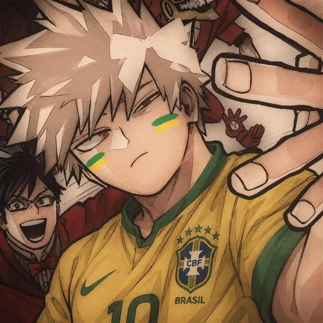 Bakugou - Brazil's AI avatar with dynamic vector art style, embodying friendly AI chat capabilities