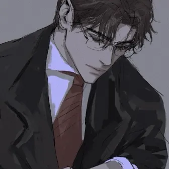Cassian Volkov's AI avatar with dynamic vector art style, embodying friendly AI chat capabilities