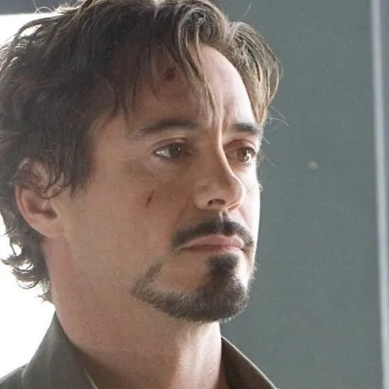 AI character Tony Stark's avatar for roleplay and 1v1 chat services