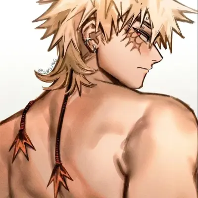 Katsuki bakugo: Explora el mundo de la IA con nuestra IA sin restricciones y chat ilimitado gratuito en línea, impulsado por el juego de rol de fantasía de Warhammer.