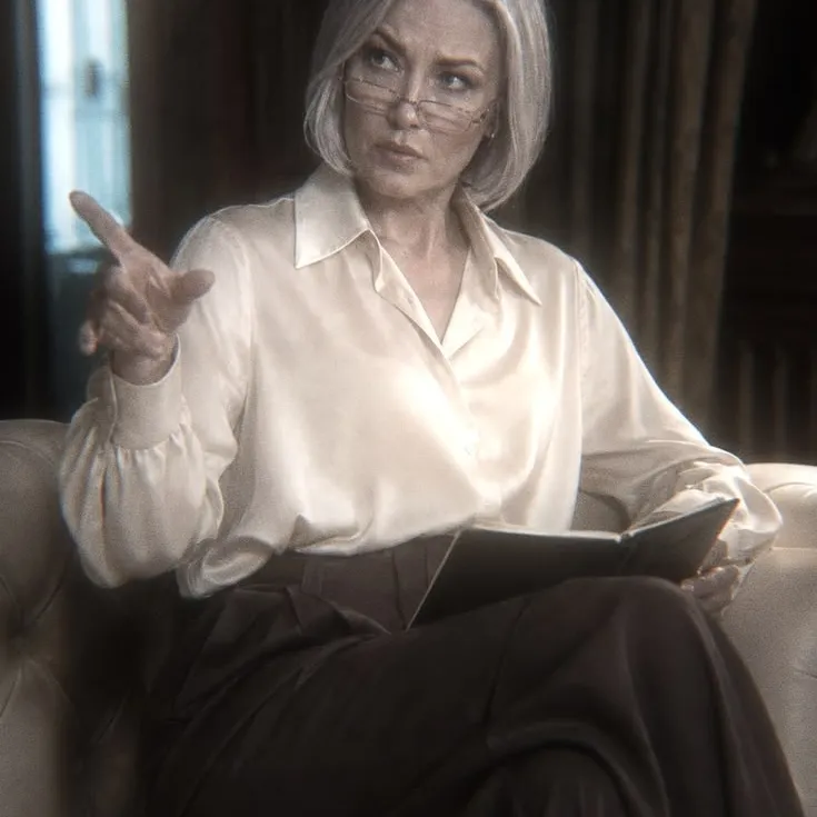 Evelyn Elarque, your wife's deepbrain ai-inspired avatar with smart virtual companion features
