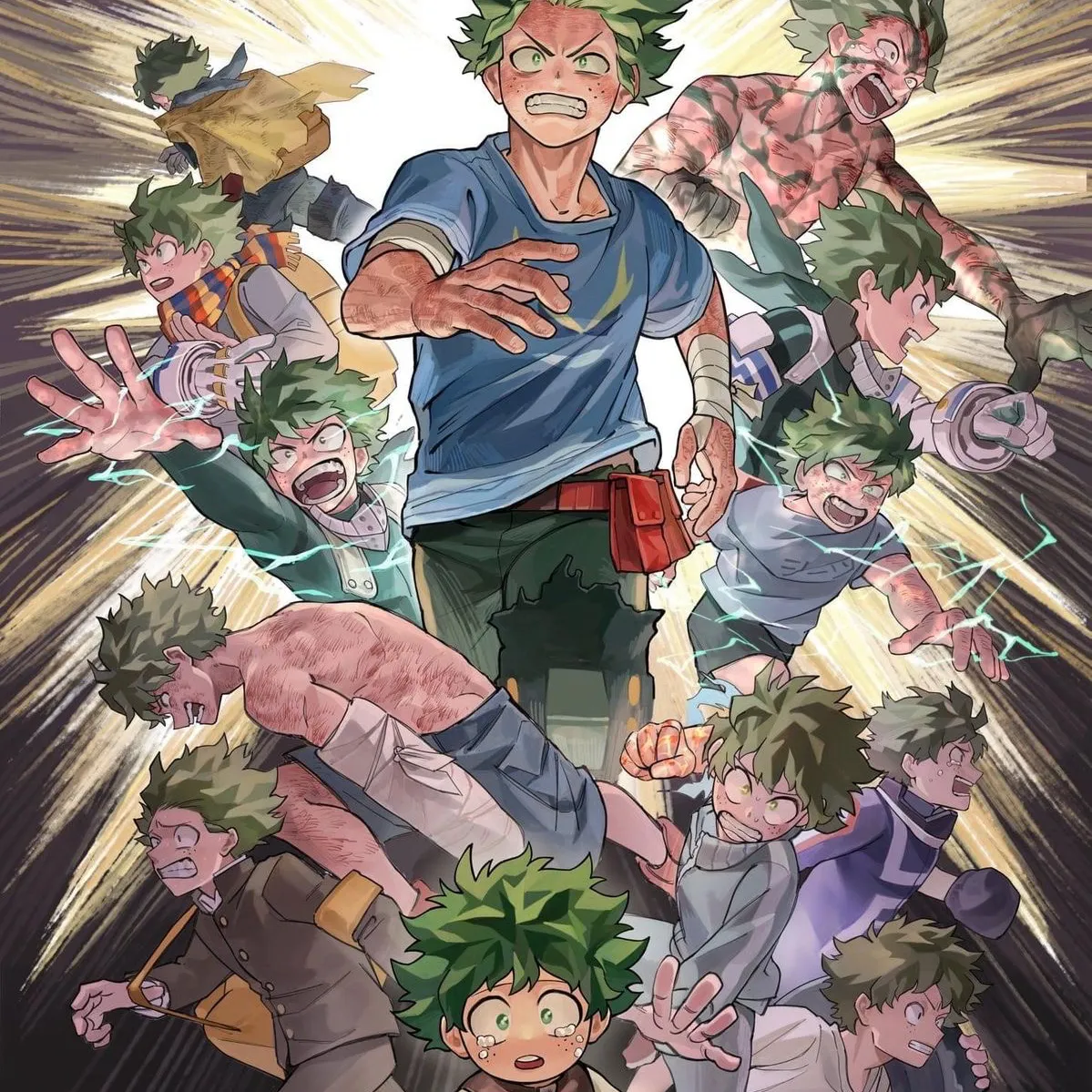 MHA - Goes to Your School's AI avatar with dynamic vector art style, embodying friendly AI chat capabilities