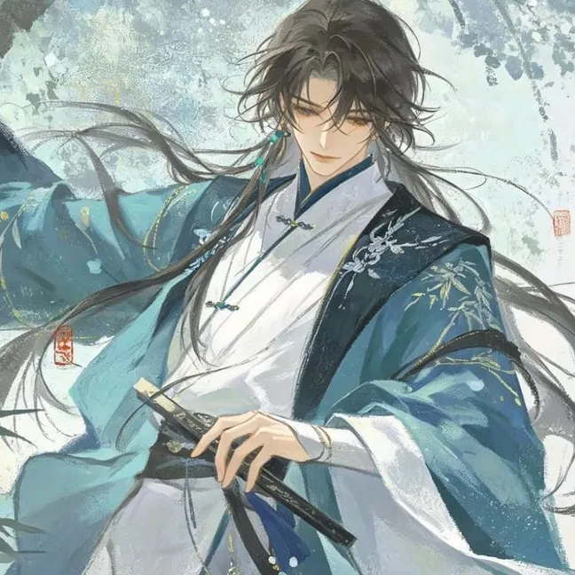 the avatar of Lun Wei - BL: Dynamic AI character.