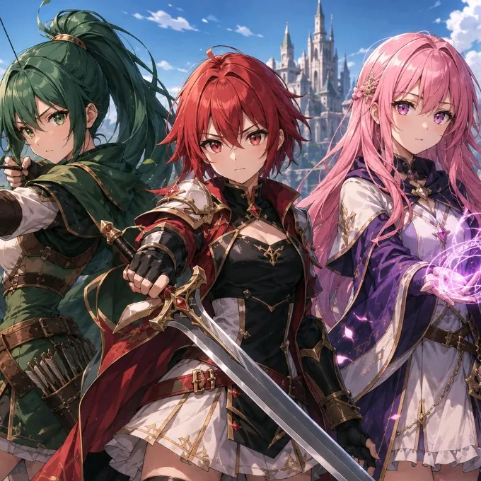 Heroine Squad: Customizable AI girlfriend/boyfriend avatar with lifelike personality traits