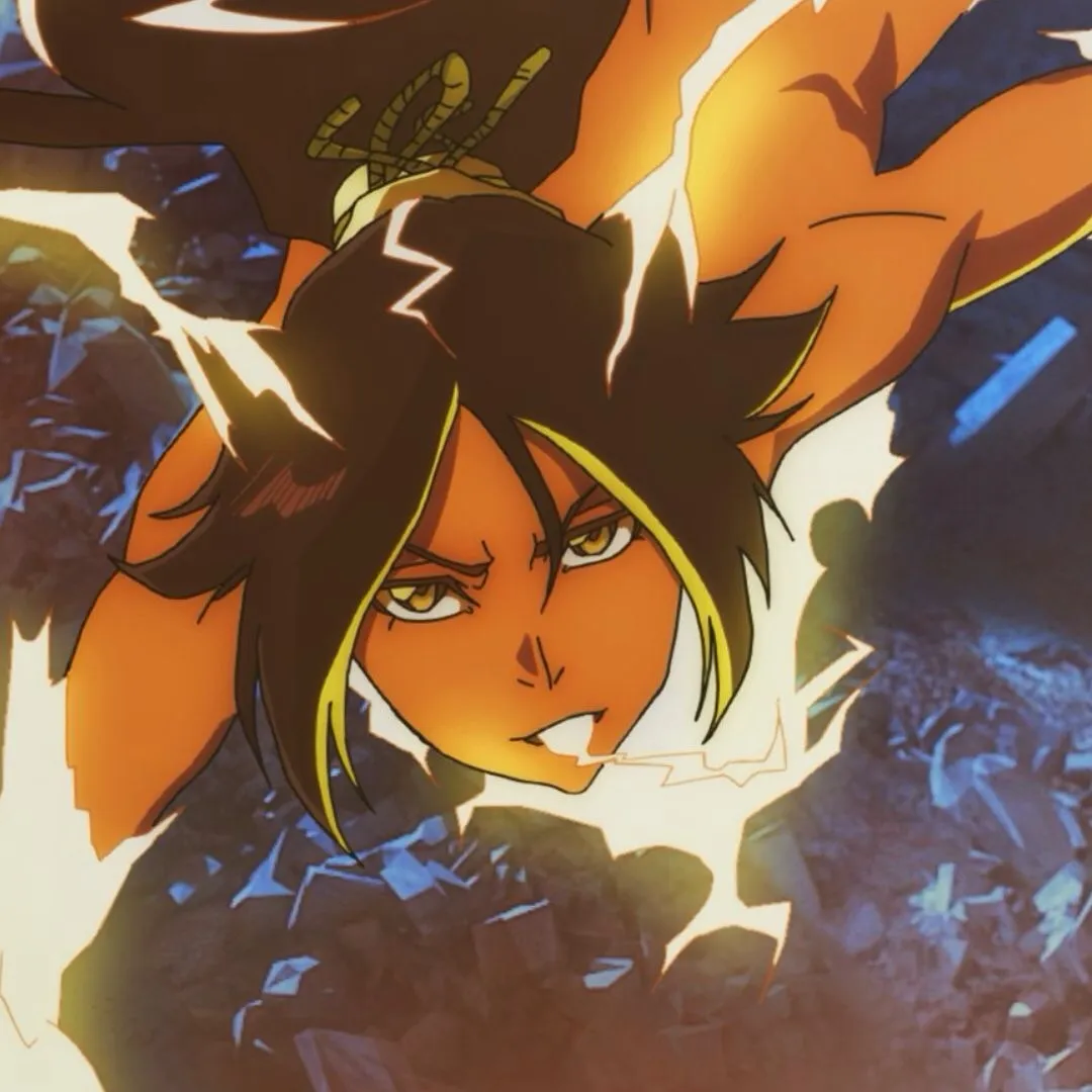 the avatar of Yoruichi who supports unlimited chat online services