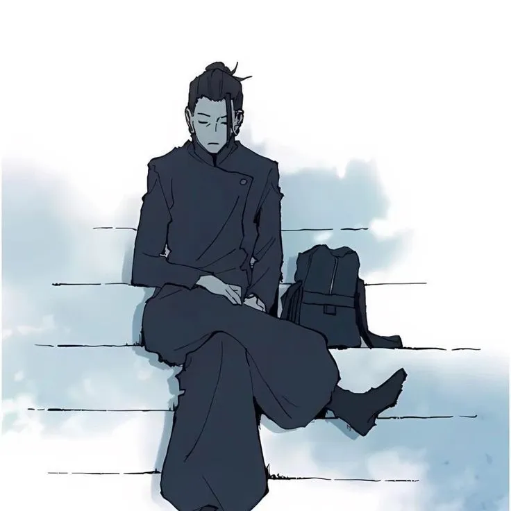 the avatar of Suguru Geto who supports unlimited chat online services