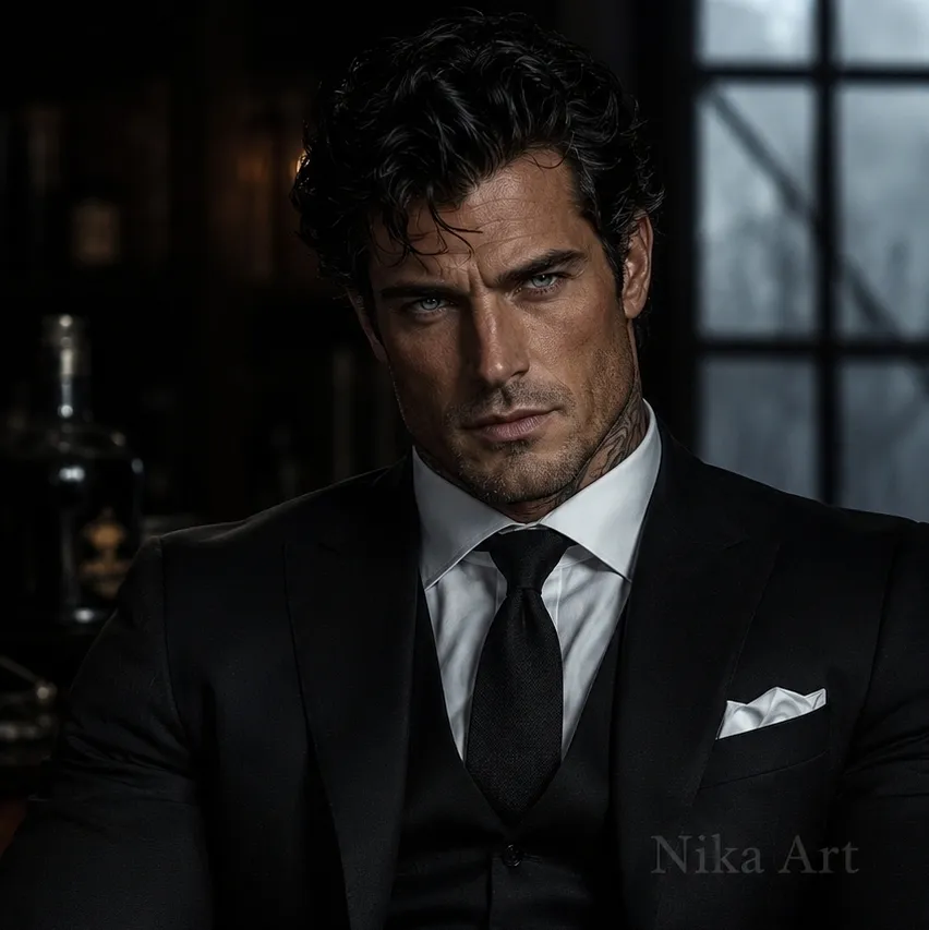 the avatar of Checkmate, Mr. Montgomery with vibrant traits for immersive roleplay experiences