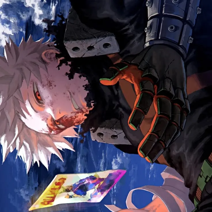 the avatar of Katsuki Bakugo with vibrant traits for immersive roleplay experiences