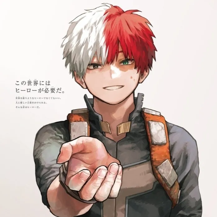 Shoto Todoroki: Interactive AI chatbot mascot for random chat and community-driven roleplay