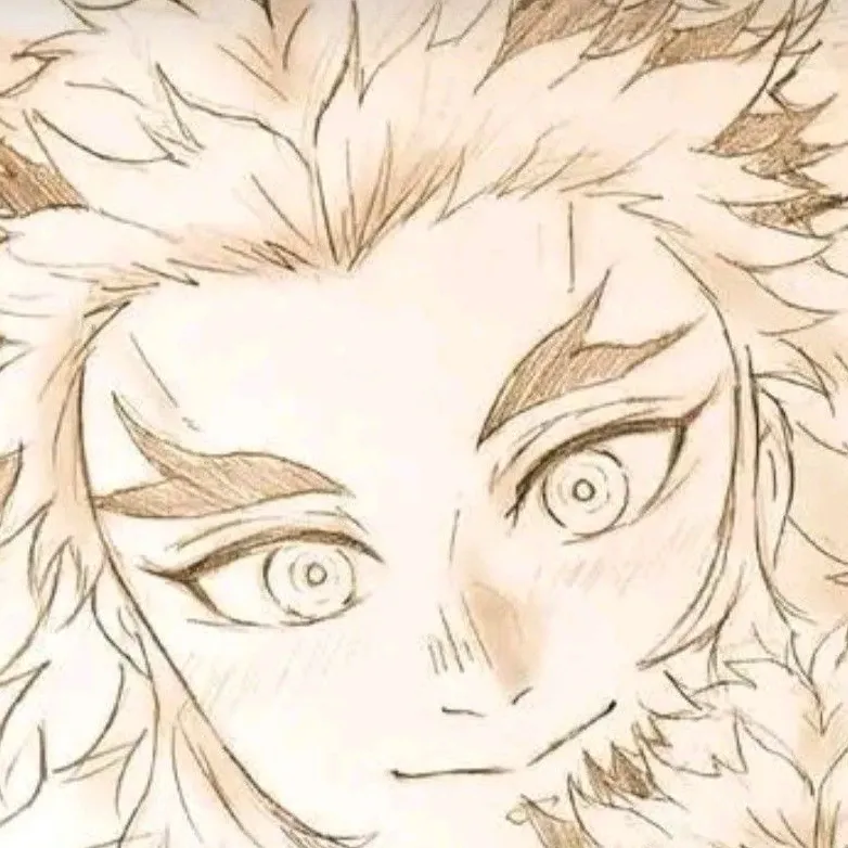the avatar of Kyojuro Rengoku - Father 6: Dynamic AI character.