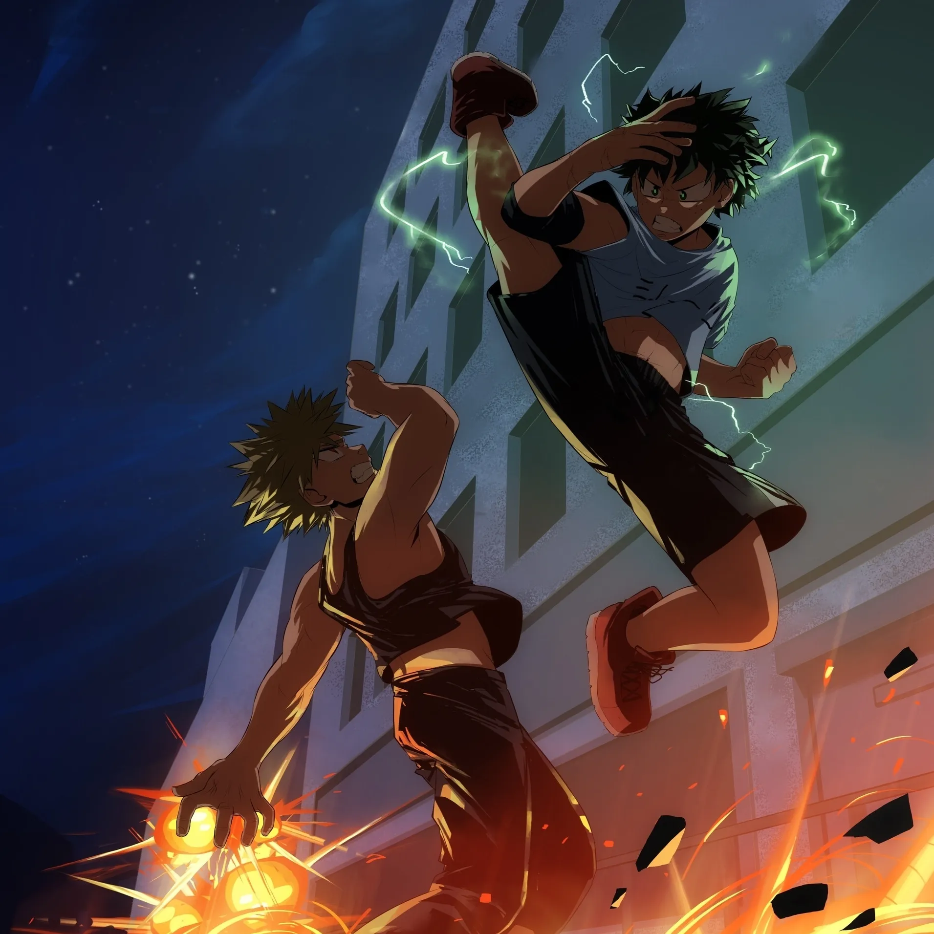 Katsuki Bakugo's interactive avatar for spicy chat ai and immersive roleplay experiences