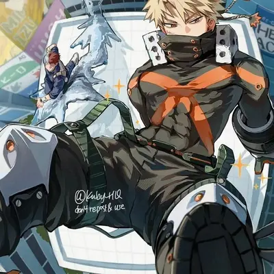 Bakugou Katsuki: Interface de chatbot de IA futurista com chat de voz e características orientadas por rede neural