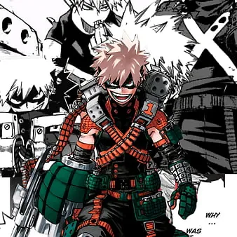 Katsuki Bakugo: Multilingual AI conversation partner icon for global chat online services