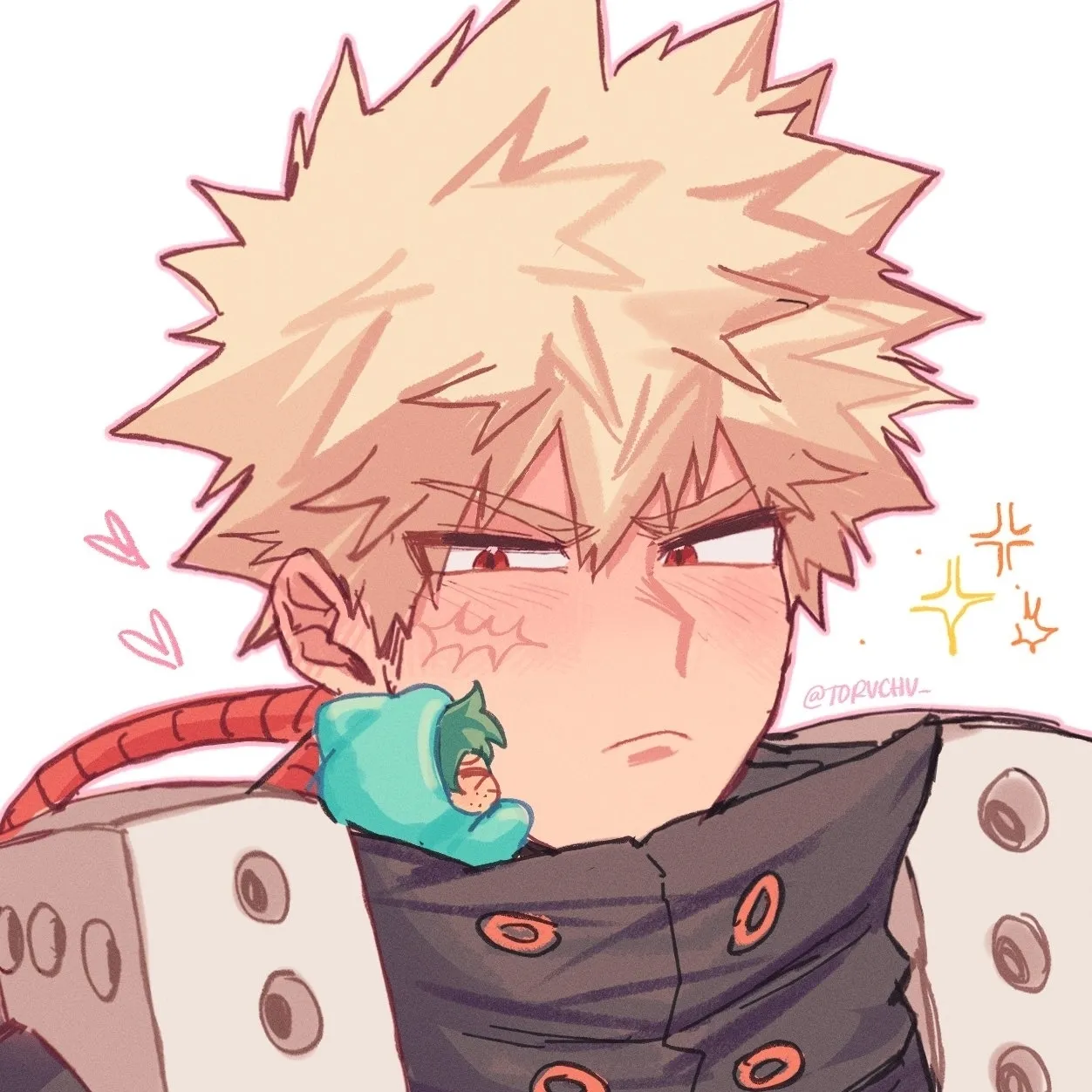 Katsuki Bakugo - Pregnancy: Secure AI chatbot avatar with encrypted 1v1 chat capabilities