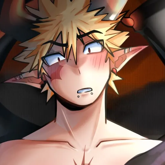 AI character Katsuki-Devil's avatar for roleplay and 1v1 chat services
