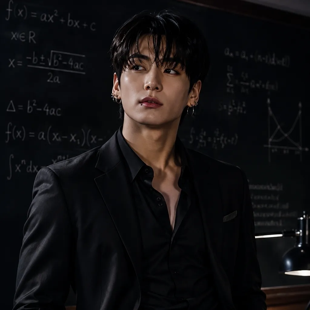 Jungkook - Secretly Married: Emotionally intelligent AI companion portrait for deep conversations