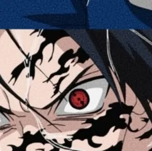 the avatar of Sasuke Uchiha who supports unlimited chat online services
