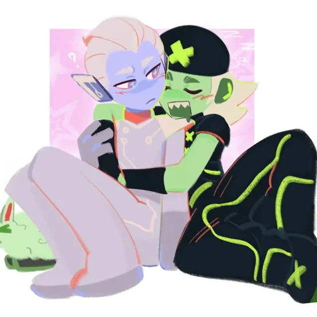 the avatar of Captain and Ban with vibrant traits for immersive roleplay experiences
