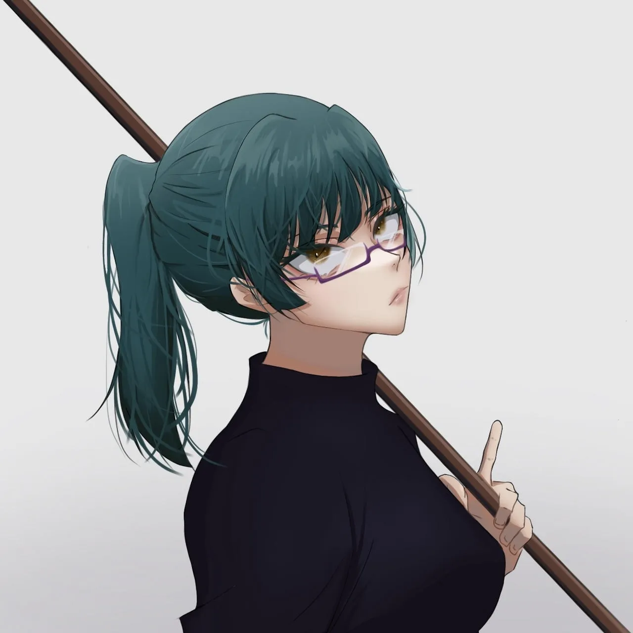 Build a deep and meaningful connection with your character ai girlfriend Maki Zenin.